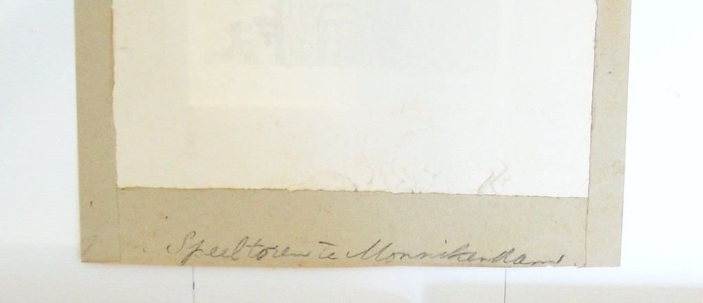 Elisabeth  Adriani  Hovy  -  ets van Speeltoren te Monnikendam. kopen? Bied vanaf 5!