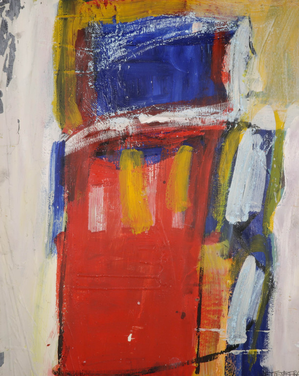 Onbekend gesigneerd: Acryl op papier, Pushkar Lingam  kopen? Bied vanaf 1!