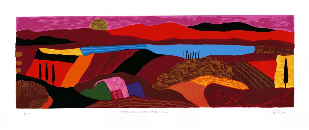 Ronald Boonacker, Toscaans Landschap III, Italië kopen? Bied vanaf 50!