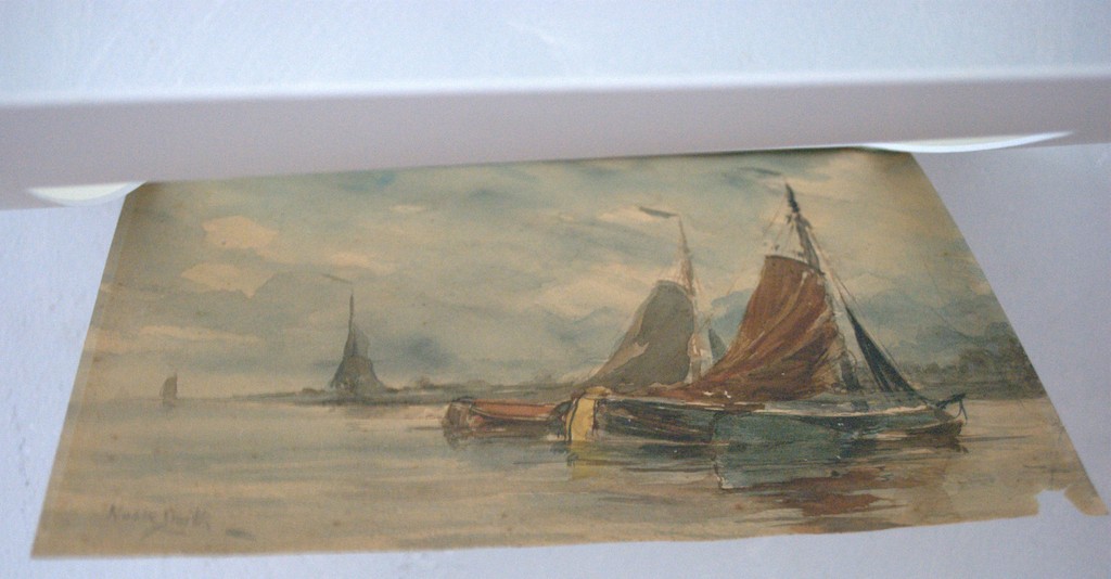 Hobbe Smith-afgemeerde zeilschepen -aquarel kopen? Bied vanaf 120!