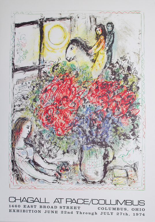 Marc Chagall - La Chevauchee - 1974 verkocht voor € 35!