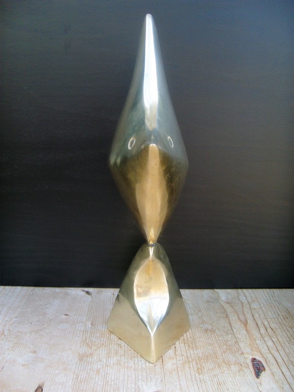 Onbekende kunstenaar: Gestileerd beeld van vis/vogel kopen? Bied vanaf 85!