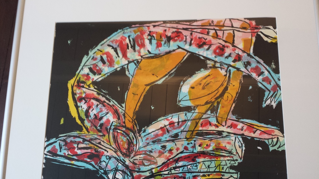 Anton Vrede; Zeefdruk verkocht voor € 100!