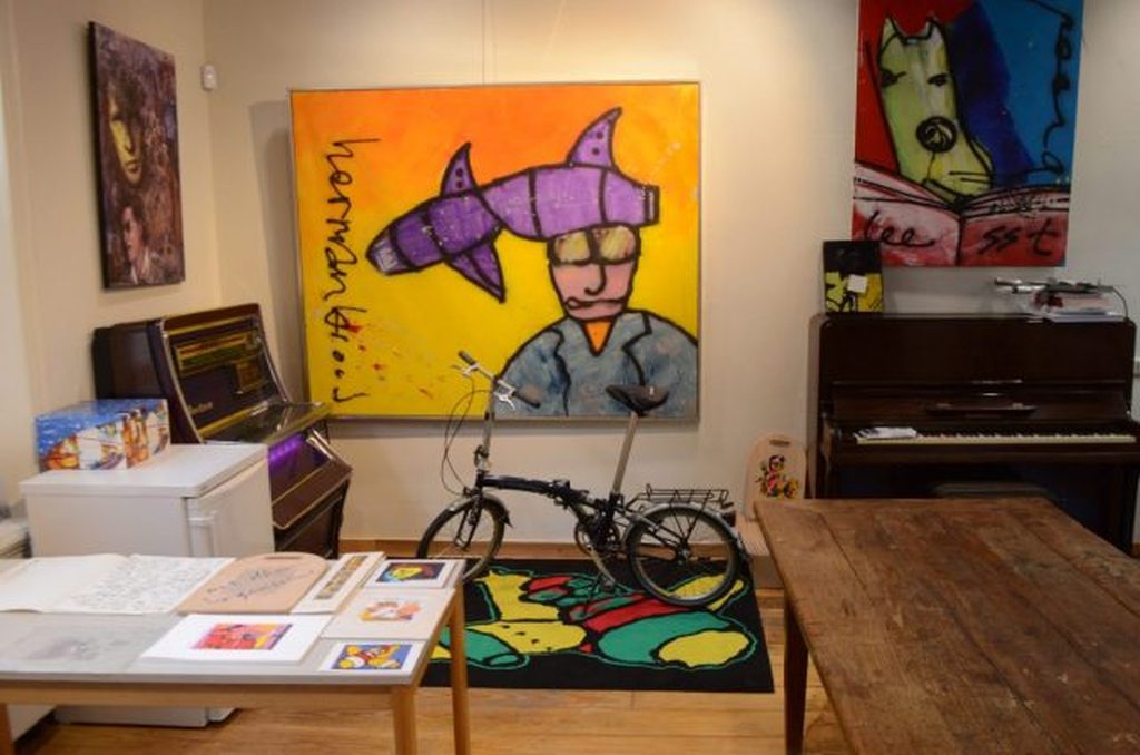 Herman Brood: zeefdruk, Rocket Scientist kopen? Bied vanaf 300!