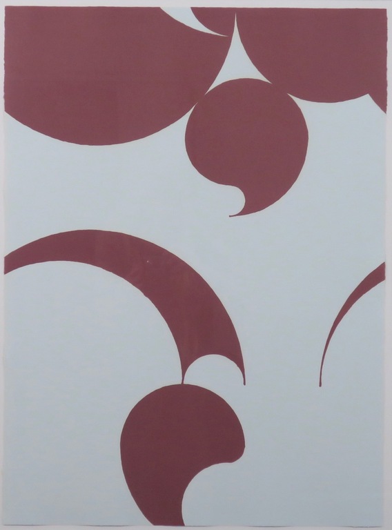 Leo Vroegindeweij: Zeefdruk, Zonder titel - Ingelijst kopen? Bied vanaf 35!