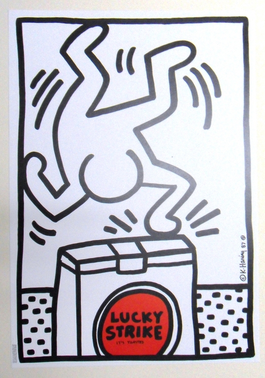 Keith Haring Lucky Strike (wit) kopen? Bied vanaf 1!
