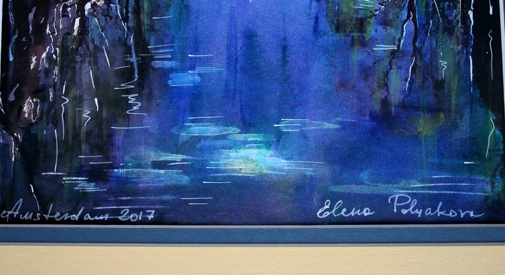 Elena Polyakova: Acrylverf ,  Zuiderkerk in Amsterdam kopen? Bied vanaf 65!