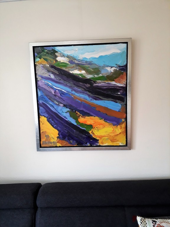 Schilderij 'Provence' van de Belgische kunstenaar Wim Ricourt kopen? Bied vanaf 3500!