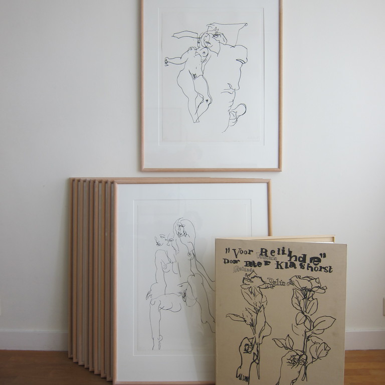 Peter Klashorst: 10 zeefdrukken (ingelijst) en verzamelmap kopen? Bied vanaf 550!