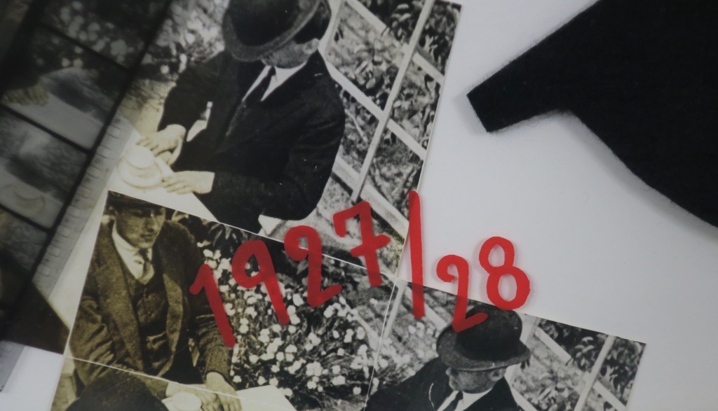 Hans Richter: Collage op transparante folie, Vormittagsspuk - Ingelijst  kopen? Bied vanaf 350!
