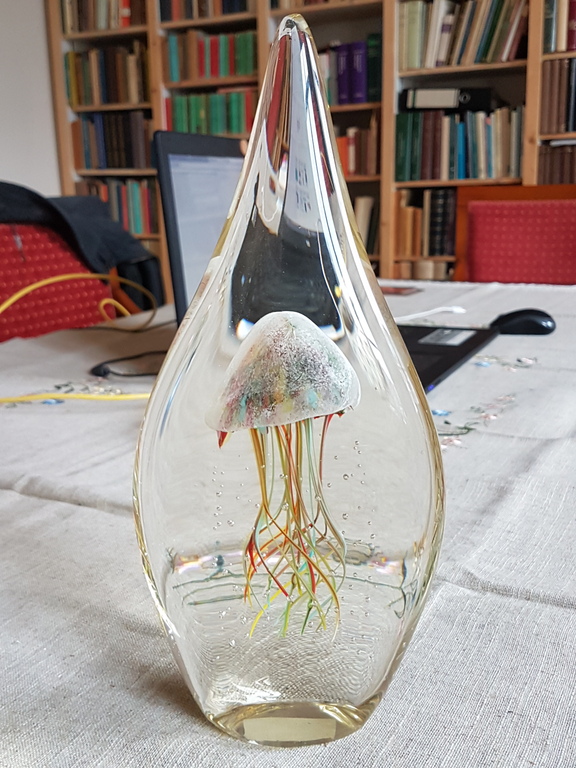 Medusa glaswerk 2,5 kg incalmo en sommerso werk kopen? Bied vanaf 79!