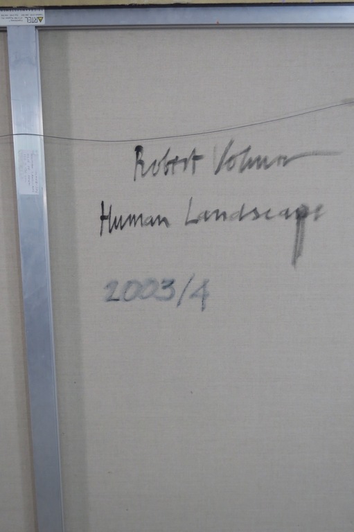 Robert Volmer: Olieverf op doek, Human Landscape - Ingelijst (Groot) kopen? Bied vanaf 300!