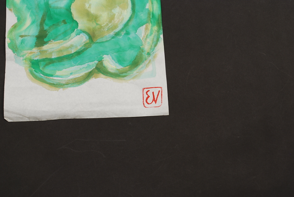 ERNST VIJLBRIEF (1934-2010) aquarel op rijstpapier kopen? Bied vanaf 1!