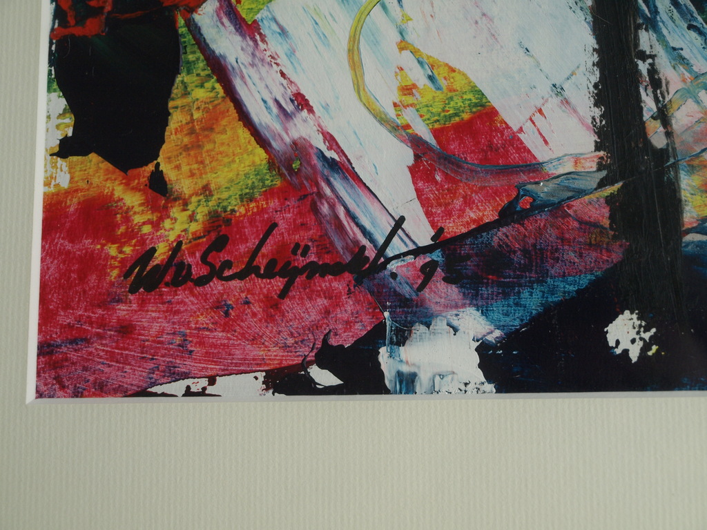 Willem van Scheijndel : Acrylverf – De Masaï – gesigneerd & ingelijst – 1995 kopen? Bied vanaf 200!