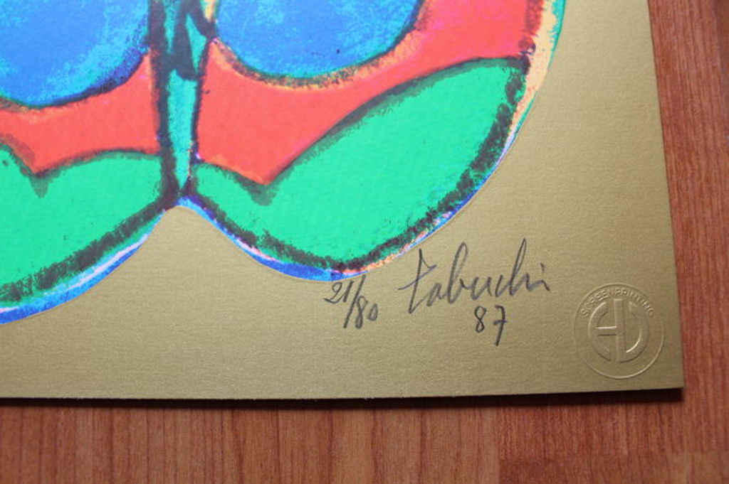 Yasse Tabuchi (1921-2009)- handgesigneerd - oplage 80 -1987 kopen? Bied vanaf 1!