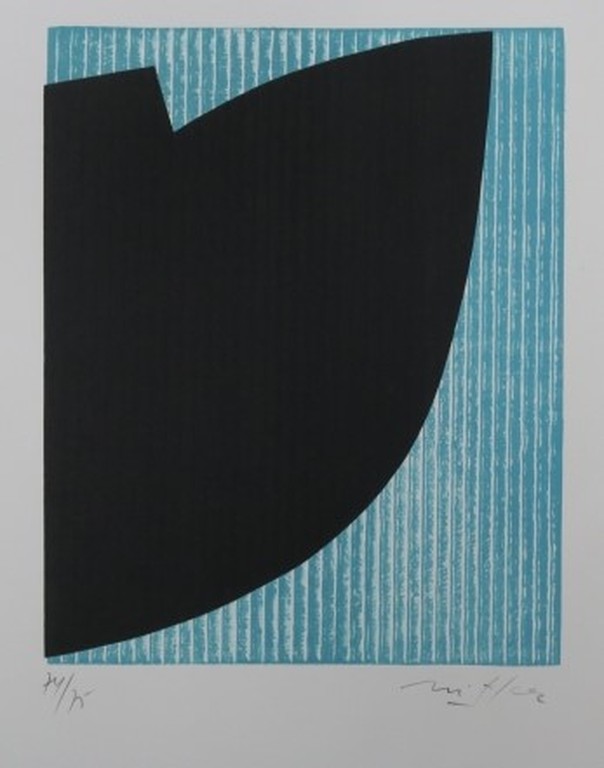 Willem Snitker: Litho voorzien van omslag met gedicht, Park in den winter kopen? Bied vanaf 20!