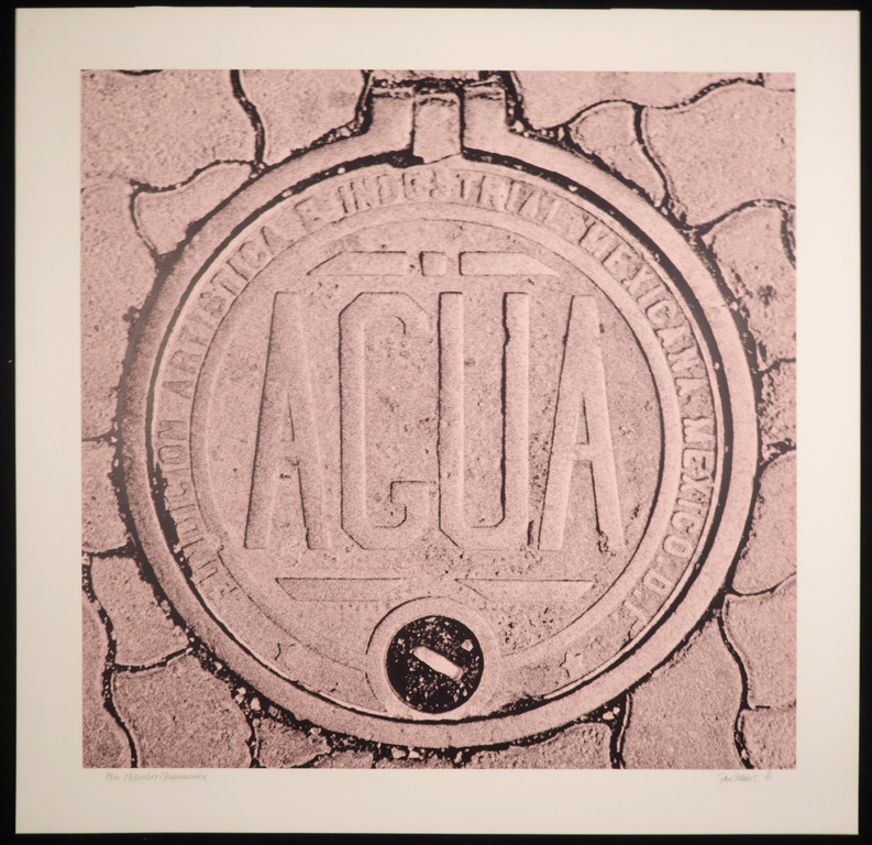 Paul Baars: Zeefdruk, Mexico City Manhole cover kopen? Bied vanaf 20!