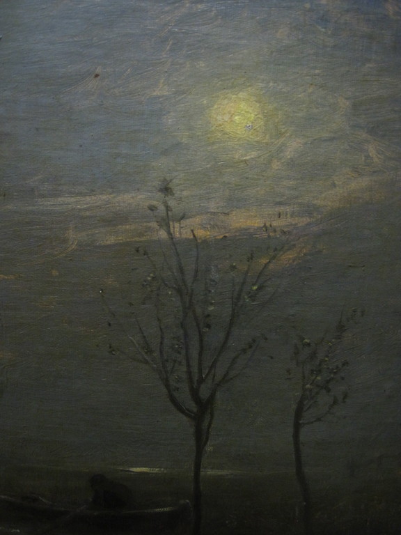 Zeer zeldzaam olievrf "Stroper bij nacht" van Barend "Tuschinski" Jordens  kopen? Bied vanaf 1!