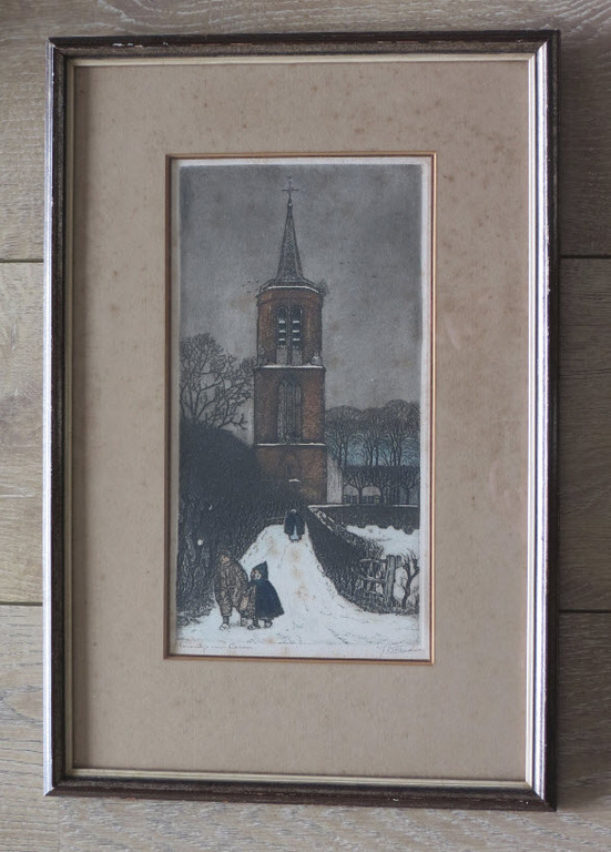 Tjeerd Bottema - Kleurenets - Torentje van Laren kopen? Bied vanaf 50!