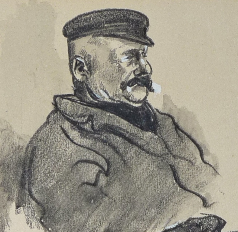 Herman Moerkerk: Tekening, Boompjes Rotterdam kopen? Bied vanaf 50!