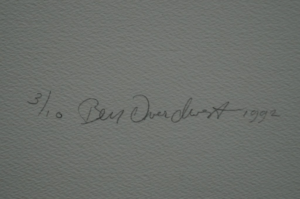 Ben Overdevest - gesigneerde ets - The house of Iwan Rublev kopen? Bied vanaf 10!