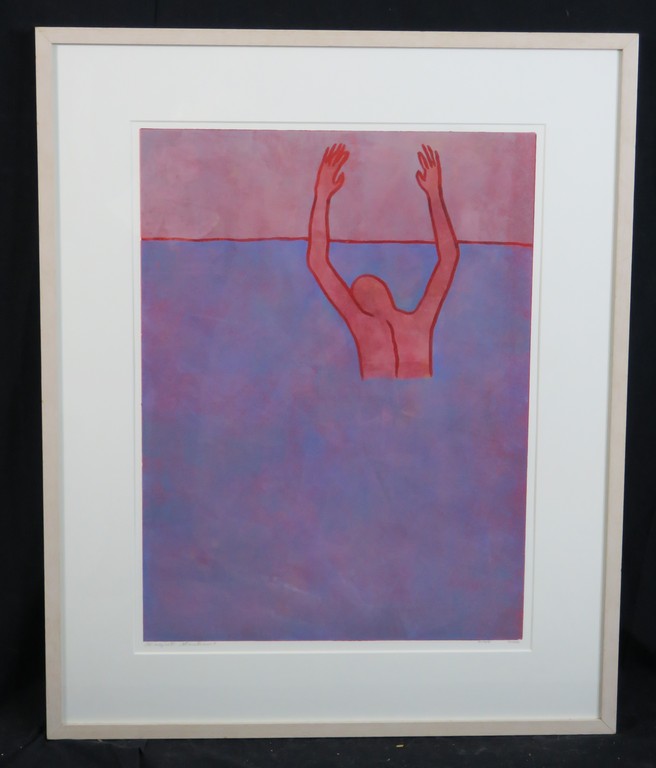 Raquel Maulwurf: Lino, Z.T. Zwemmen - Ingelijst kopen? Bied vanaf 35!