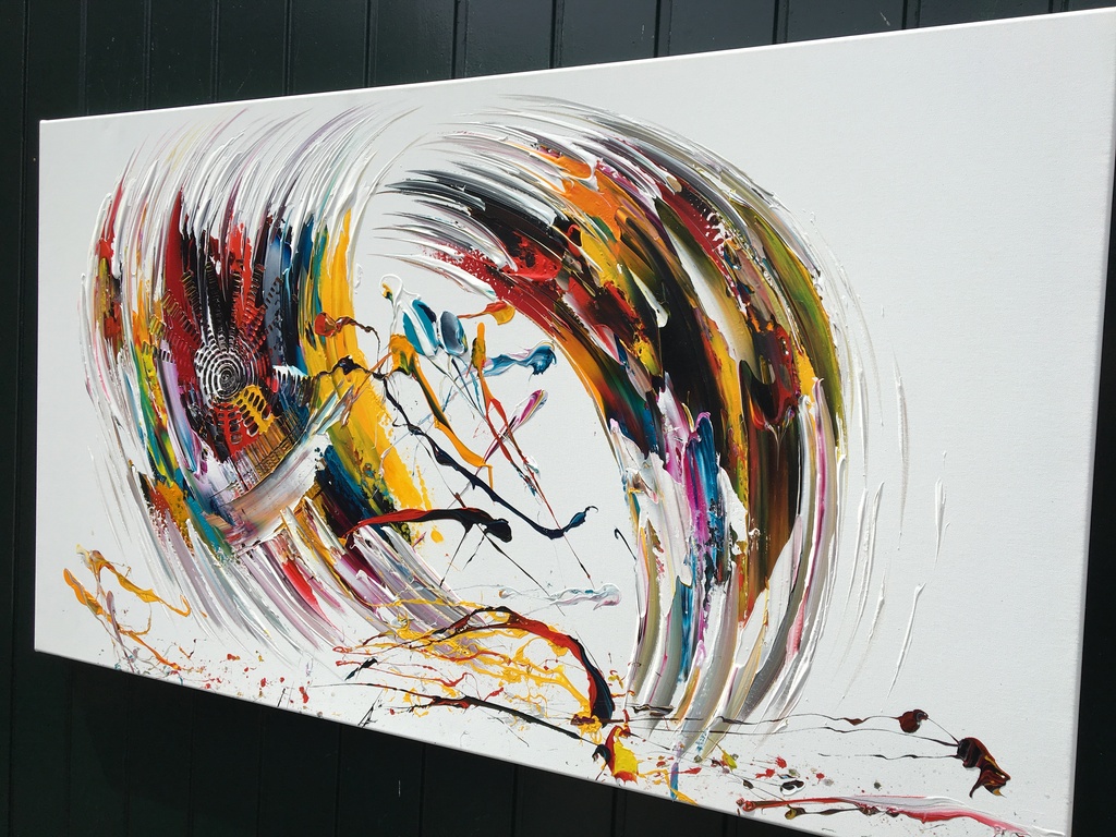 Gena - Abstract - 2017 - Gesigneerd kopen? Bied vanaf 250!