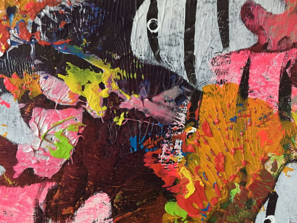 Go with the flow - Gino Sauerbier Acryl,160x100  cm kopen? Bied vanaf 2000!