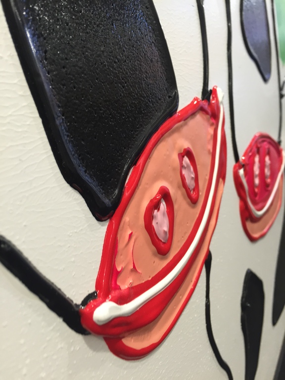 LamBert gemengde technieken op board  De Koeien kopen? Bied vanaf 650!