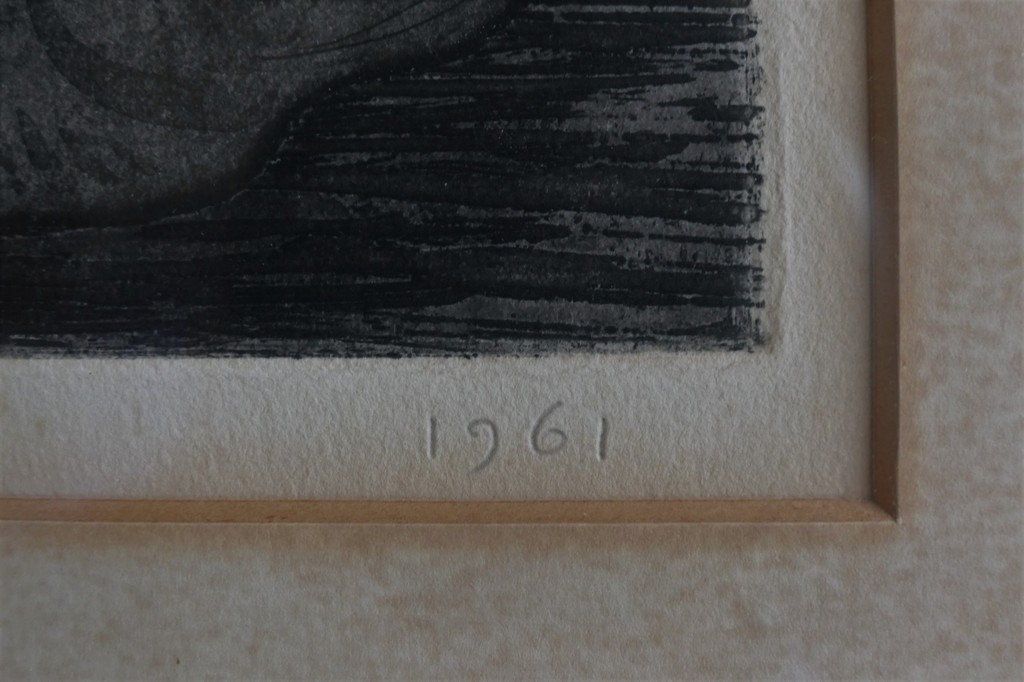 Herman Berserik,  gesigneerde ets, zonder titel kopen? Bied vanaf 45!