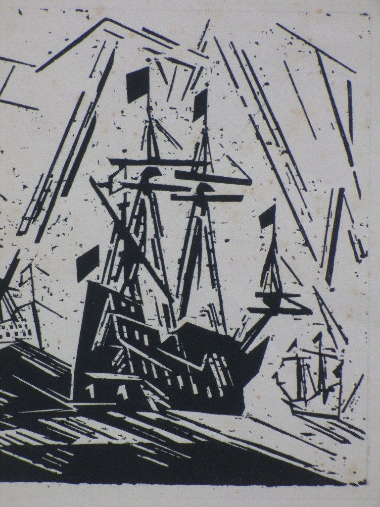 Lyonel Feininger, Hansaflotte, Houtsnede kopen? Bied vanaf 60!
