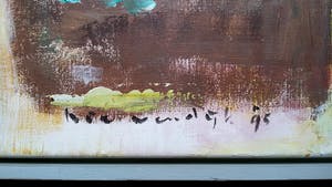 Helen Nieuwendijk - Helen Nieuwendijk - Compositie met vrouw, olieverf op doek (ingelijst, groot) kopen? Bied vanaf 250!