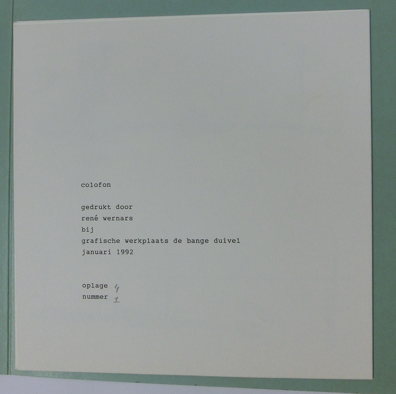 PAUL DE BRUIN, WERKPLAATS DE BANGE DUIVEL, LEIDEN kopen? Bied vanaf 85!