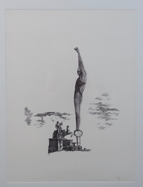 Tinca Veerman: Zeefdruk, Olympisch momentum - Ingelijst kopen? Bied vanaf 1!