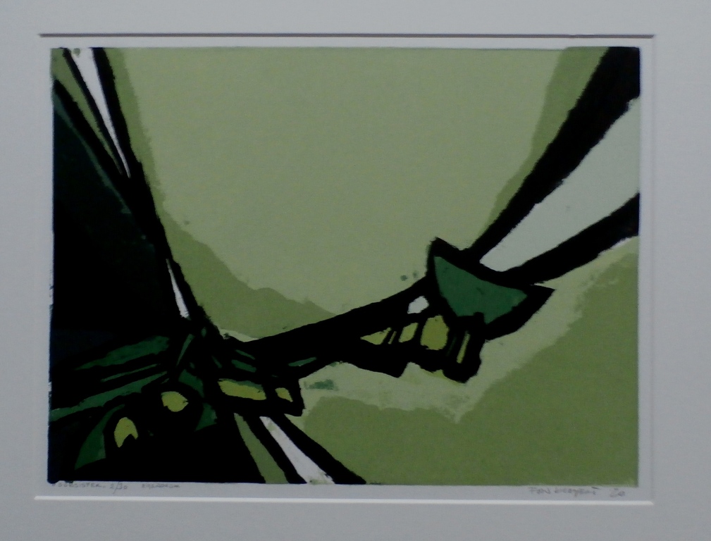 Fon Klement - boardsnede: Subsister - gesigneerd verkocht voor € 175!