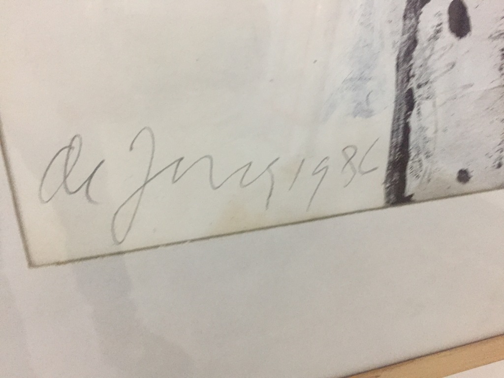 Leo de Jong MIXED media op papier, gesigneerd. kopen? Bied vanaf 1!