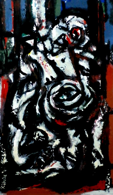 Theo Wolvecamp - zeefdruk: Ascona - 1989 verkocht voor € 310!