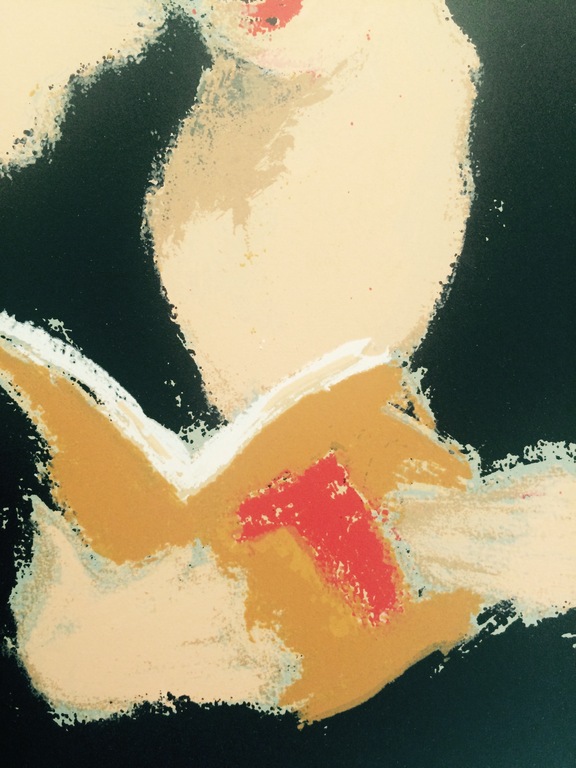 José van Gool: dame in zwart met boek kopen? Bied vanaf 25!