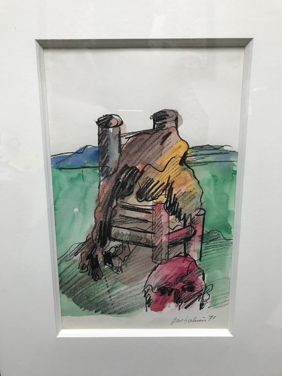 Jan Sierhuis ingekleurde litho verkocht voor € 75!