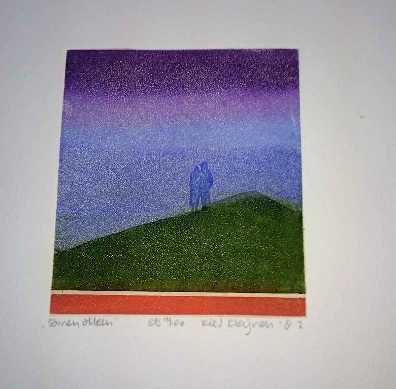 Ries Kleijnen, Ets ,Samenalleen kopen? Bied vanaf 20!