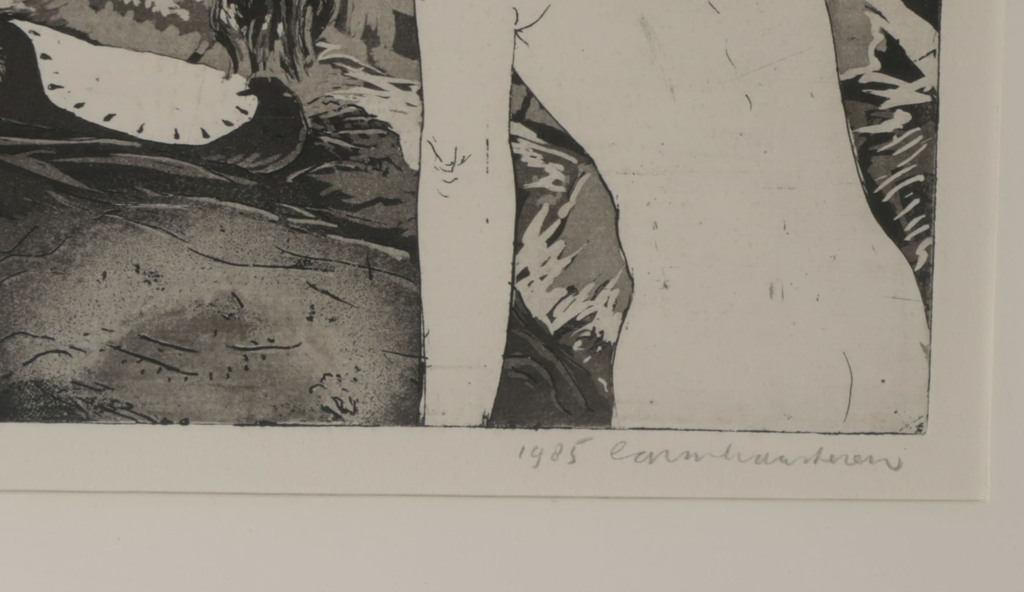 Cor van Haasteren: Ets en Aquatint, De terugslag - Ingelijst kopen? Bied vanaf 1!