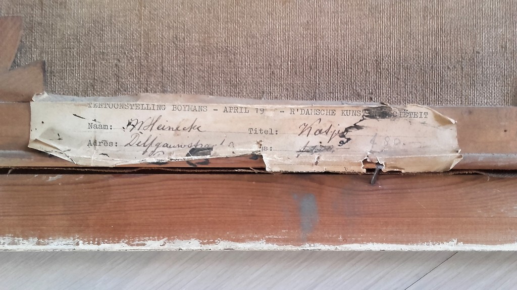 Wim Heinecke - Olieverf op doek - Stilleven kopen? Bied vanaf 1!