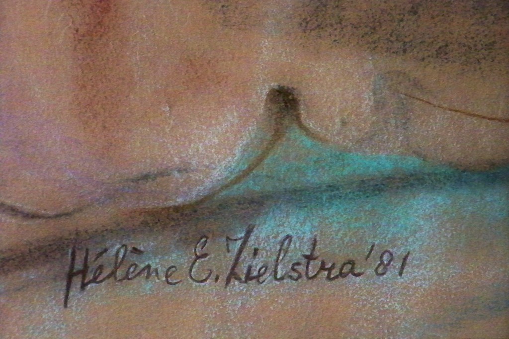 Hèléne Zielstra: Pastel, Meisje voor spiegel. kopen? Bied vanaf 218!