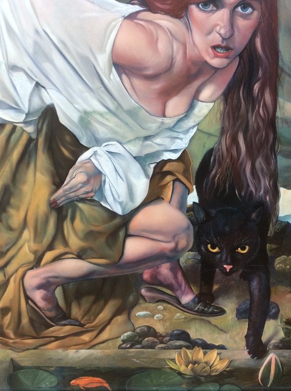 Prachtig Magisch Realistisch schilderij mogelijk Jan Maris ? kopen? Bied vanaf 1250!