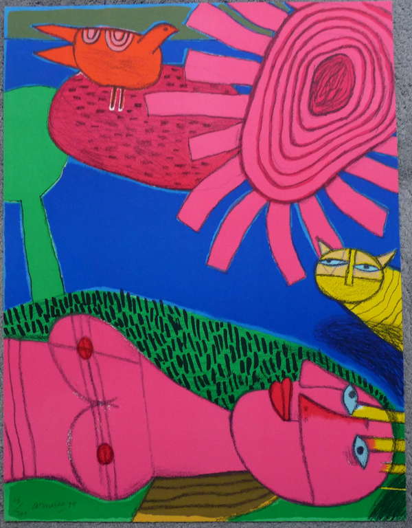 Corneille, zeefdruk uit 1994 kopen? Bied vanaf 175!