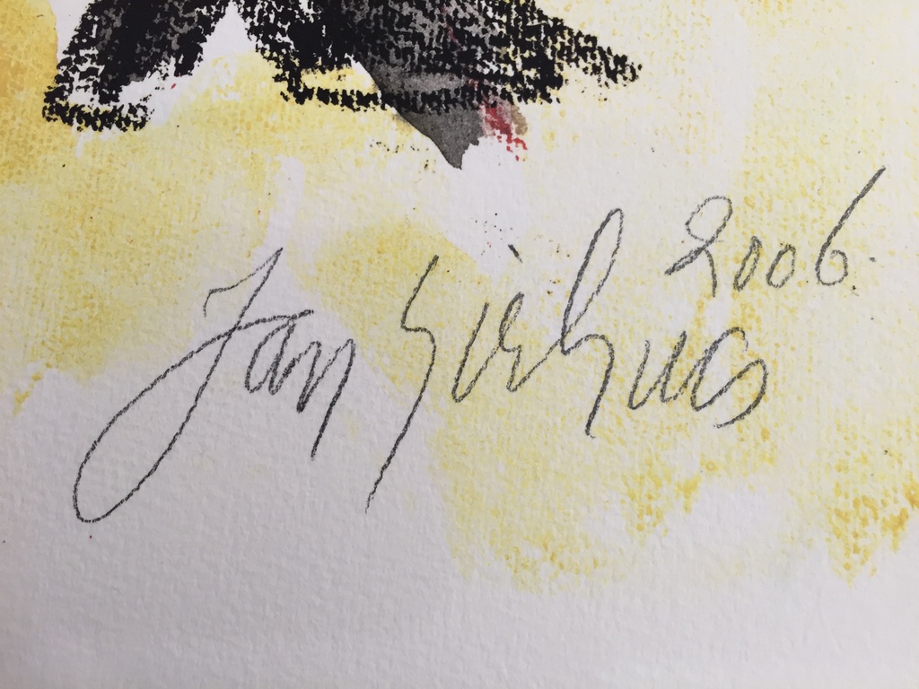 JAN SIERHUIS Originele E/A Piezo/ zeefdruk  Titel: De Dans 2006 kopen? Bied vanaf 1!