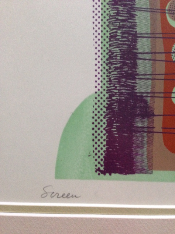 Renaat Ivens - Screen - 1970 - Mooie Kleurenlitho kopen? Bied vanaf 65!