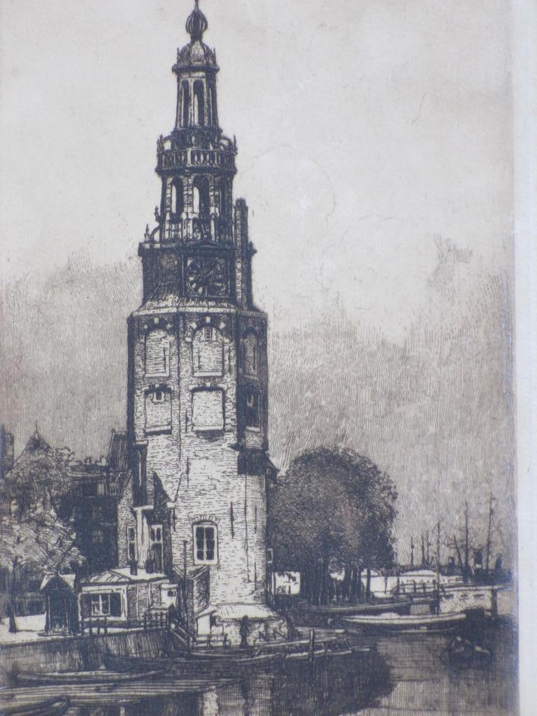 Johannes Josseaud, Montelbaanstoren Amsterdam, Ets kopen? Bied vanaf 1!