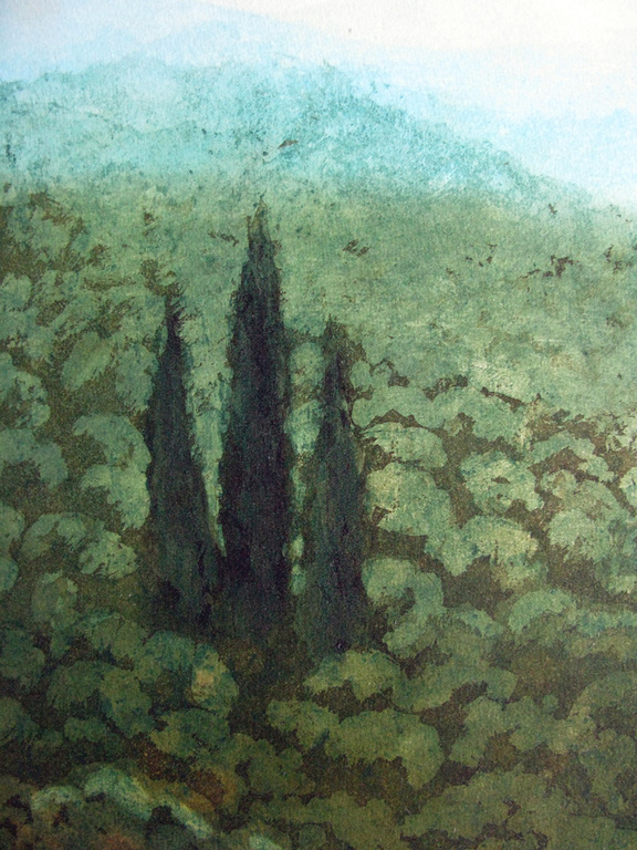 Willy Belinfante (1922-2014) - LES PINS PARASOLS - kleurets kopen? Bied vanaf 1!