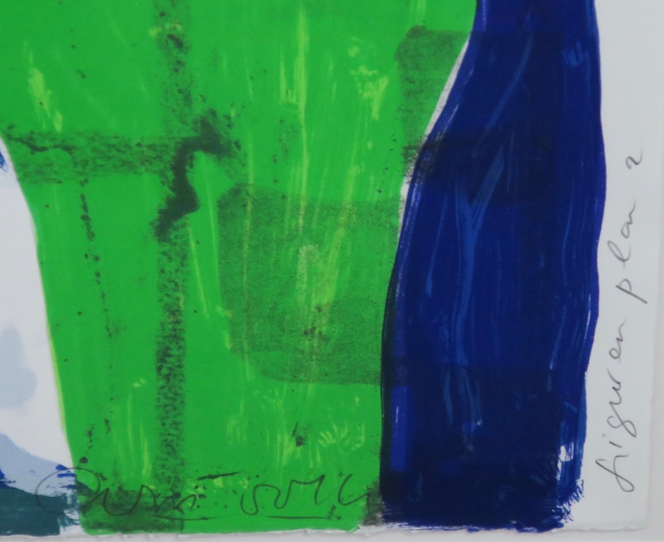 Cees Dolk: Zeefdruk, Figurenplan 2 - Ingelijst kopen? Bied vanaf 20!